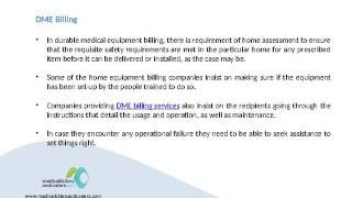 How Different is DME Billing from HME Billing