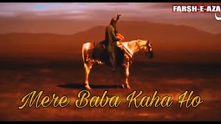 Mere Baba Kaha Ho || Whatsapp Status || Shahbaz Ali Noha