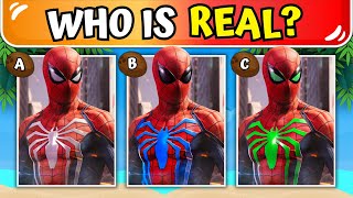 Guess the Real Superhero | Superhero Quiz ⭐🦸🕷