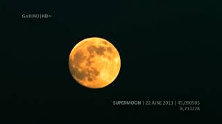 SuperMoon 2013. Shooted on June, 22. [perigee-syzygy] SuperLuna