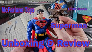 McFarlane Toys: Superman (Our Worlds At War) 1/9th Scale Action Figure | Unboxing & Review