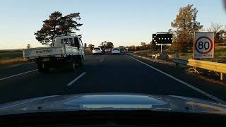 Ford Mondeo merged early? Adjusted my speed to merge behind the Foton truck.