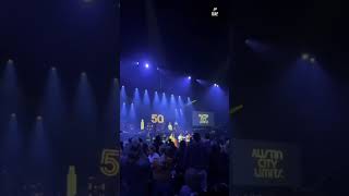 Ángela Aguilar standing ovation  received at the Austin City Limits festival.