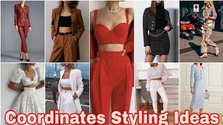 Different Styles of Coordinates Outfit