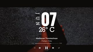 This song hits different when there is  Rain 🥺🌧 | Mazhayee Thoomazhaye |