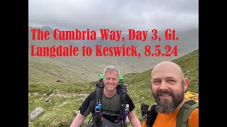 The Cumbria Way Day 3 | Great Langdale to Keswick with @Walkingwildcampinguk