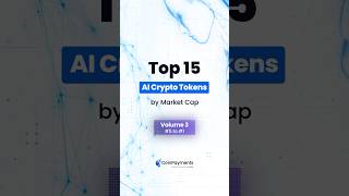 Check out Volume 3 of our top 15 #AI #Crypto Tokens by Market Cap! #technology #btc