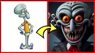 SpongeBob SquarePants But Turned Into Zombies In Real Life - All Characters 2024