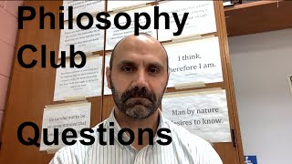 Answering Philosophy Club Questions from Students