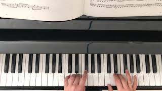 TRINITY Grade 2 - G minor melodic scale (hands together)