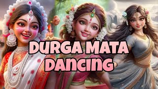 Durga Mata Dancing 🙏| जय माता दी 🙏| Jay Durga Mata | Durga Puja music song|Durga Mata dong 🙏#durga