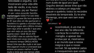 Vine do Flamengo para 2020 #Flamengo #VamosFlamengo #ConteComigo