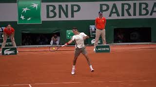 Roger Federer. Forehand