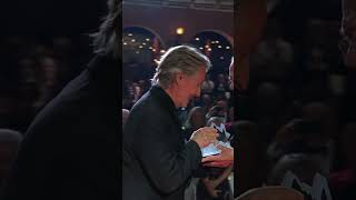 Esa-Pekka Salonen receiving the Polar Music Prize from His Majesty the King