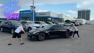 Got our Dream car!! Warning Emotional video!! Nissan Gtr