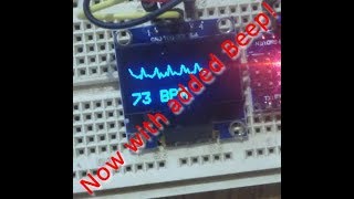 Heart/pulse sensor with Arduino - Now with sound!