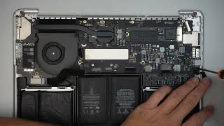 REPLACED Macbook Pro A1502 Keyboard Battery Touchpad Assembly