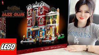 🎶🎤🥁🎷LEGO ICONS Jazz Club (10312) Speed Build | Abbi Happy, the LEGO Frenetic