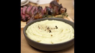 Mashed Potato Joël Robuchon Recipe with Beef Rib with | Recipe | EN