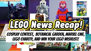 LEGO News Recap! Botanical Garden reveal, LEGO Star Wars Podracing GWP,  and rubber capes!