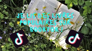 [Vlog] Je lis des livres de #booktok !