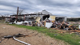 Got a direct hit by an EF 2 Tornado 12/13/22 in Leonard Texas. Tornado outbreak DFW