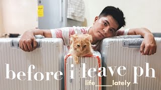 TRAVEL VLOG 🧳 my TRAVEL essentials — despedidas, hometown escapade 🇵🇭 goodbye PH