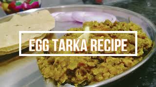 How to make  Egg Tarka  | Egg tarka Recipe....@homecookingmore2135