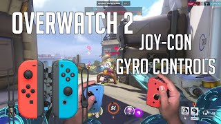 Overwatch 2 - Gyro Controls gameplay with Joy-Con on PC