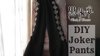 DIY Joker Cosplay: Pants Tutorial