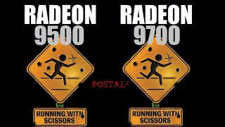 ATi Radeon 9500 vs 9700 I Side by Side I Postal 2 intro