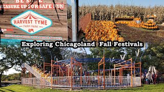 Finding Coasters while Exploring Fall Festivals Near Chicago