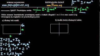 fpb107 - Prostokątna ramka - Zadanie z fizyki - filoma.org
