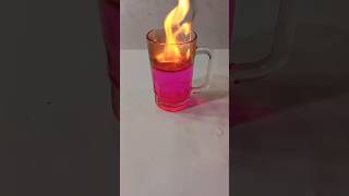 SCIENCE EXPERIMENT। Hand Sanitizer VS Fire Amazing Science Experiment #shorts