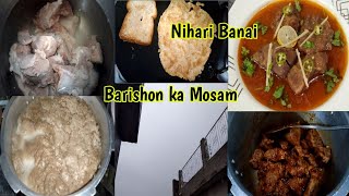 Eid ke gosht ki smell khatam kerne ka tarika | Barish ke musam me Nihari banai | Nihari recipe