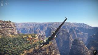 War Thunder - Killing pe8 bomber with p61c turret from below (Schrage musik style)