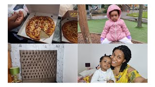 vlog|| our luxury bed is here. unbox with us| I tried a new breakfast for my picky toddler