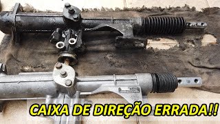 CAIXA DE DIREÇÃO DO GOL G3 VAZANDO !!🤯🤦🏻‍♂️ COMPREI O MODELO DE CAIXA ERRADO!!