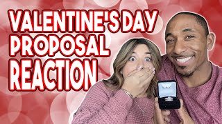 ED SHEERAN VALENTINE'S DAY PROPOSAL REACTION! Re-watching one of the biggest moments of our life!