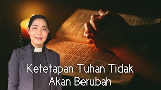 Khotbah Minggu,17 Maret 2024 "Ketetapan Tuhan Tidak Akan Berubah" Yeremia 31:35-37