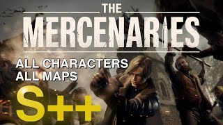 Resident Evil 4 Mercenaries | All Characters, All Maps, Rank S++