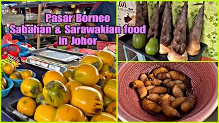 Sabahan and sarawakian food in Pasar Borneo Johor