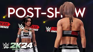 WWE 2K24 Universe Mode Season Two | WWE Crown Jewel Post-Show Press Conference