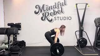 Supinated Barbell Bent Over Row