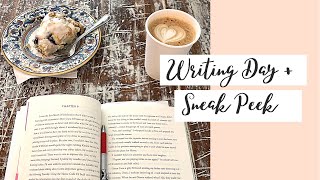 Writing Day in the Life | Sneak Peek #writerlife #vlog #authortube #booktube