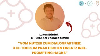 Digital Health Lunch #19: "3 KI-Tools im praktischen Einsatz inkl. Prompting Hacks”