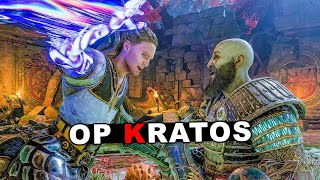 God of War Ragnarok - Destroying Heimdall OP KRATOS Gameplay (NO DAMAGE / GMGOW) 4K PS5