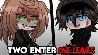 Two Enter, One leaves // Meme/Trend // Gacha FnAF // Ft.Elizabeth, C.C but on my Mafia AU