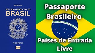 Passaporte do Brasil (Países sem necessidade de visto) (2023)