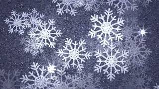 Snowflakes | Snowy | Glittery | Shiny | Background | Screensaver